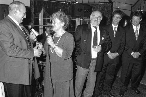 v.l.n.r. Hendrik Ebbekink, Joke Wanschers, Wouter Wanrooy, Dinand Leferink en Gerrit Welmer