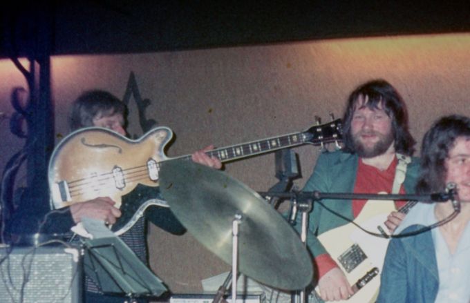 vlnr Johan Hofman, Herman Gazan, Kappie (1976) Salland Combo